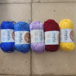 Estambre de 50 g Marca Nubia 