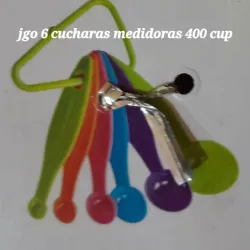 Juego de 6 cucharas medidoras 