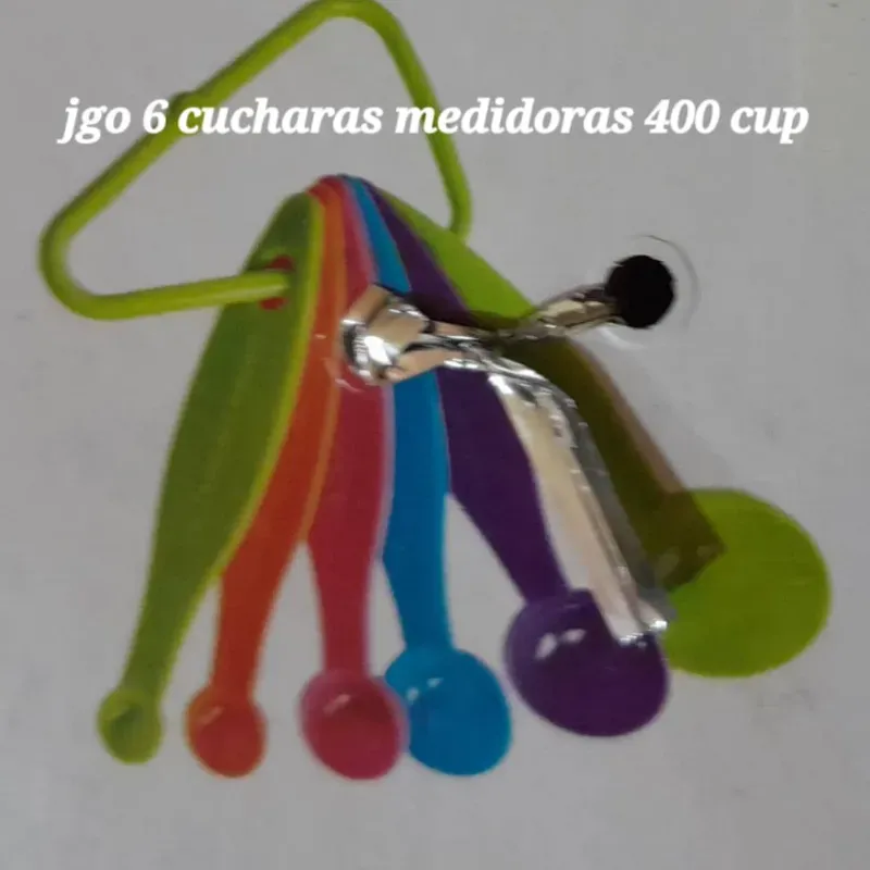 Juego de 6 cucharas medidoras 