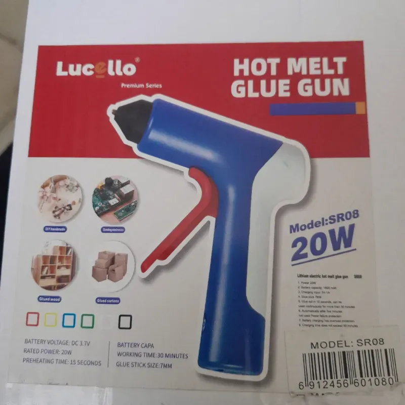 Pistola Recargable c/ batería litio para uso de barra fina.    ...........                                    30 euros