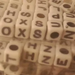 Letras cuadradas 