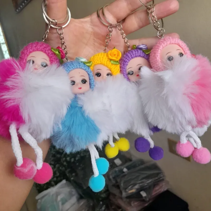 Llavero pompon bb