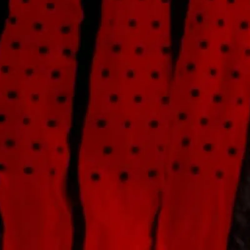 Madias panty rojas fina de niñas