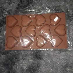 Molde 12 corazones Roca