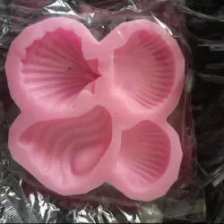Molde 4 conchas 