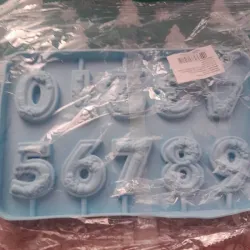 Molde números  decorados