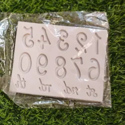 Molde números y letras 