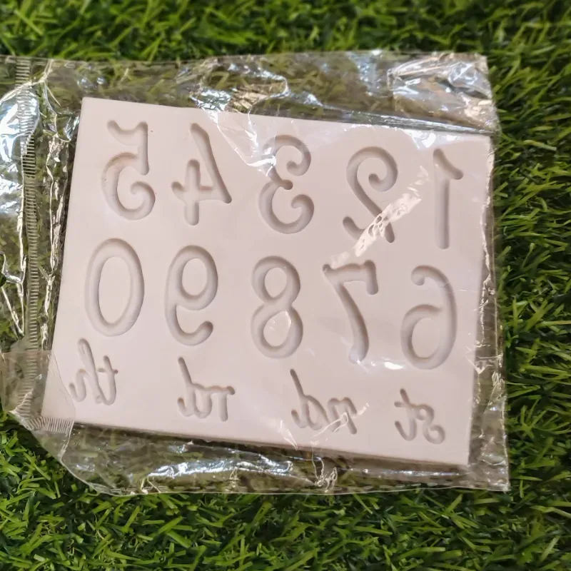 Molde números y letras 