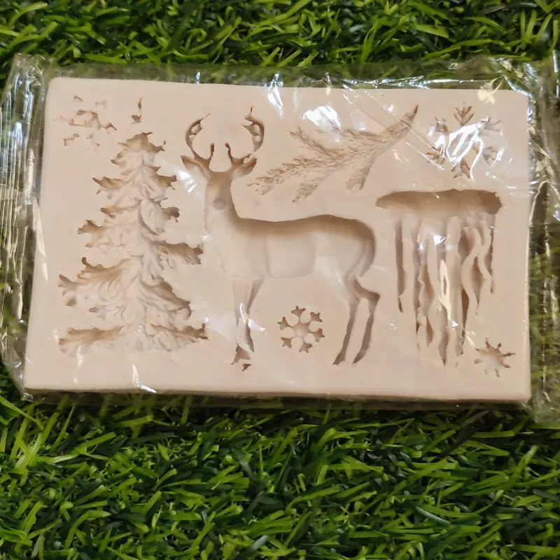 Molde venado navideño