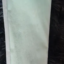 Papel crepé verde - azul muy claro