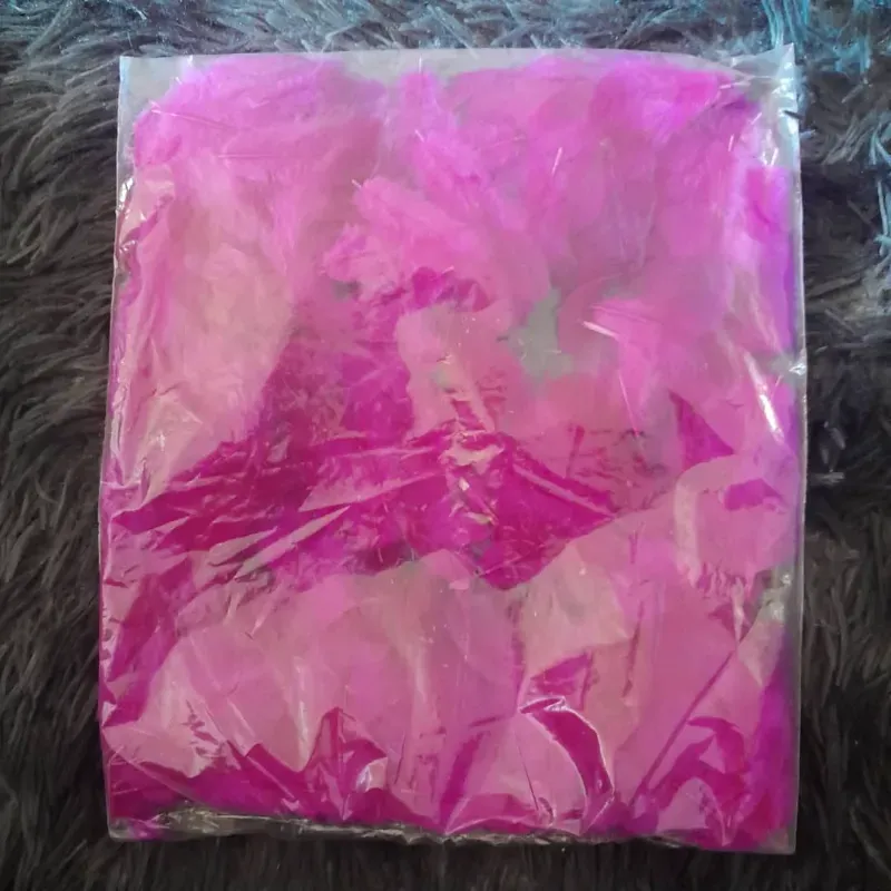 Paq de plumas RORADO FUCSIA 