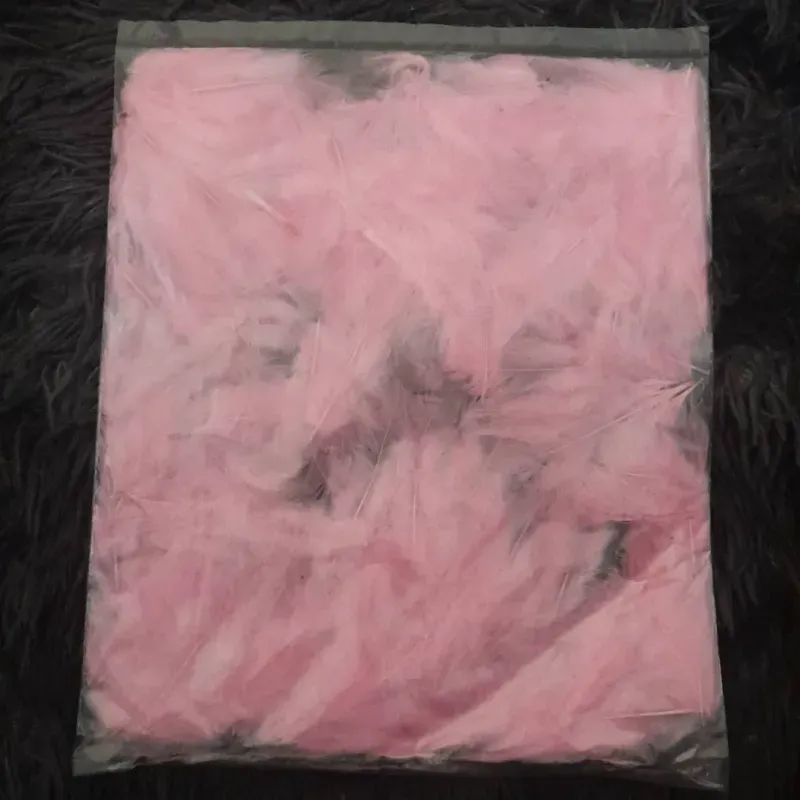 Paq de plumas ROSADO CLARO 