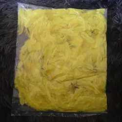 Paquete de plumas AMARILLO POLLO