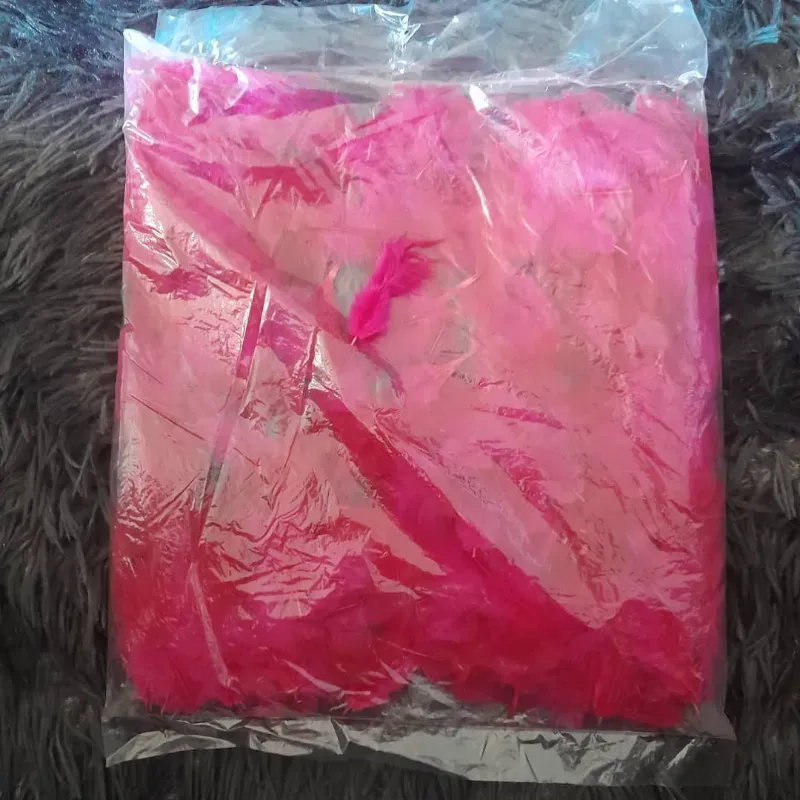 Paquete de plumas ROSADO OSCURO