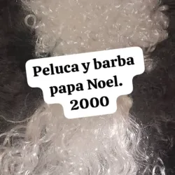 Peluca barba blanca 
