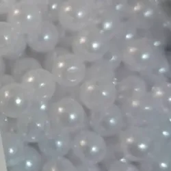 Perlas blancas 6mm