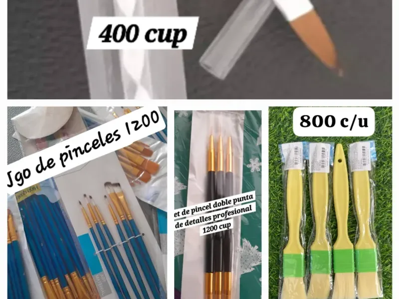 PINTURAS Y PINCELES