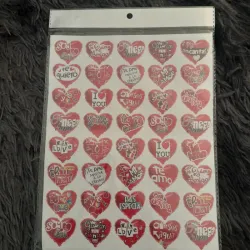 Planilla pegatina ♡ tipo1