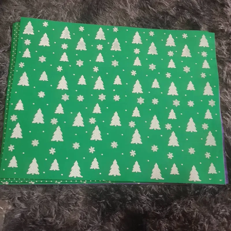 Pliego fomy verde pinito