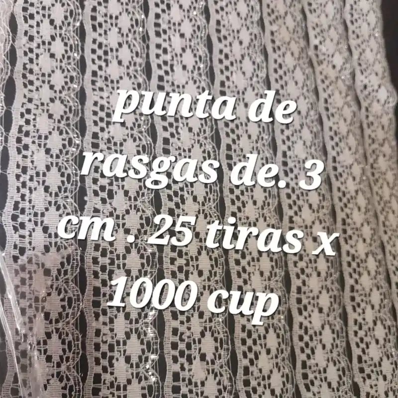 Punta de rasgar media adornada plata