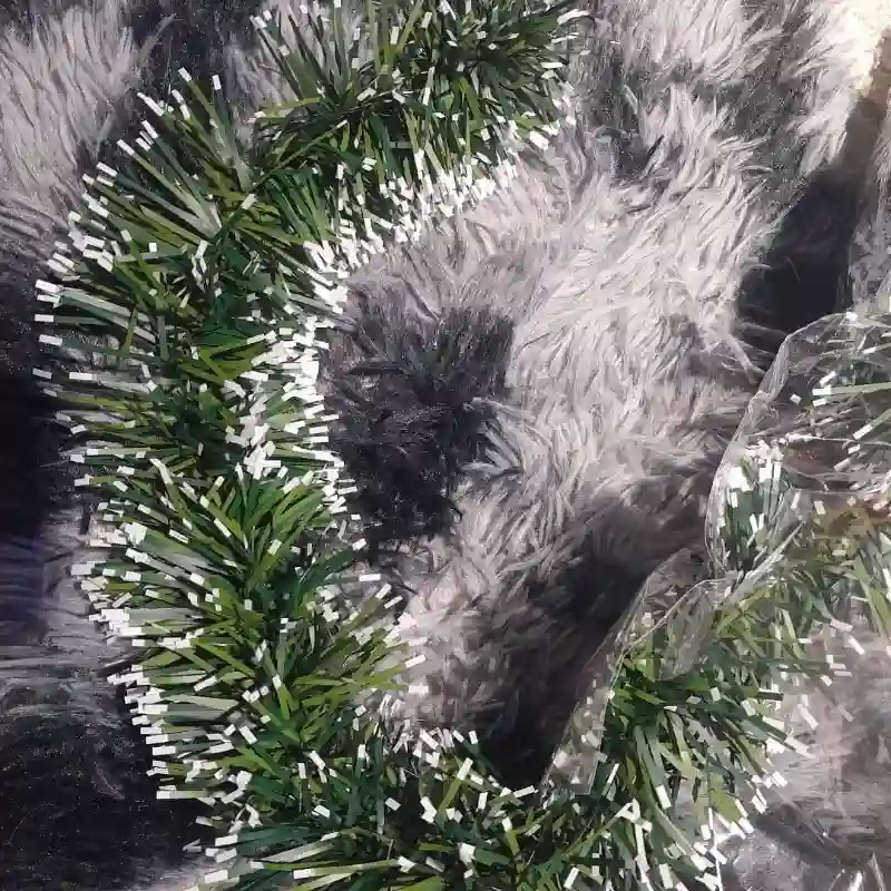 Rabo de gato verde nevado