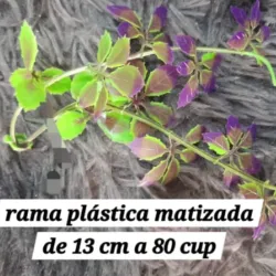 Rama plástica matizada 13cm