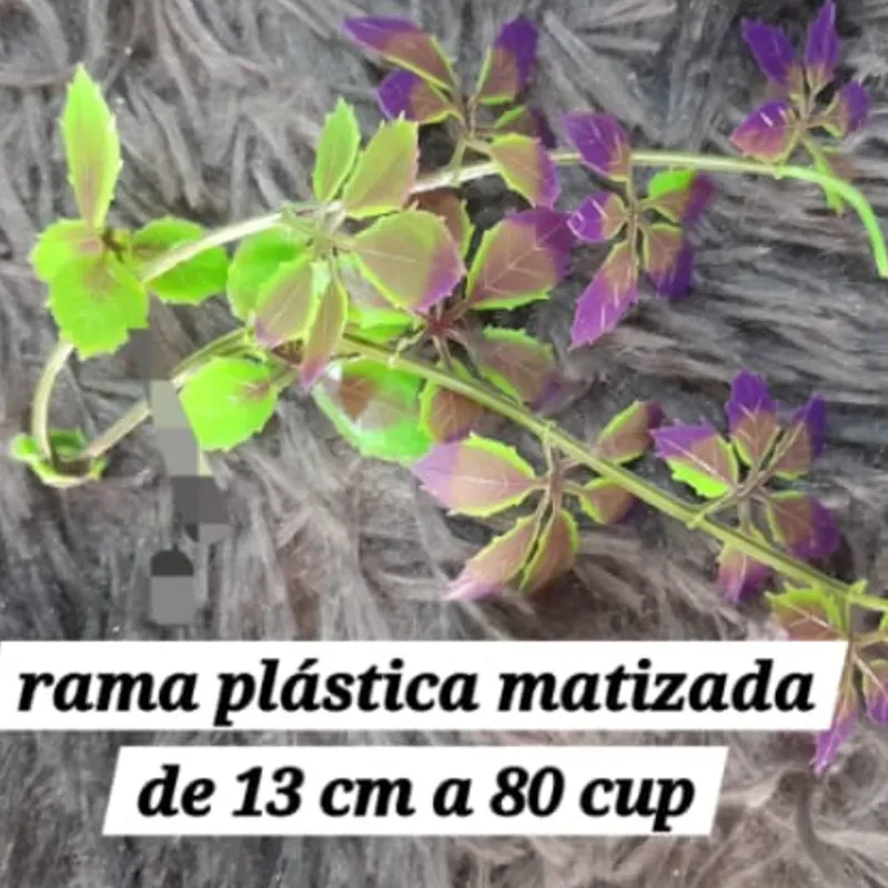 Rama plástica matizada 13cm