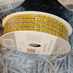 Rollo de cinta de diamantes Strass Ribbon