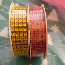 Rollo de cinta de diamantes Strass Ribbon