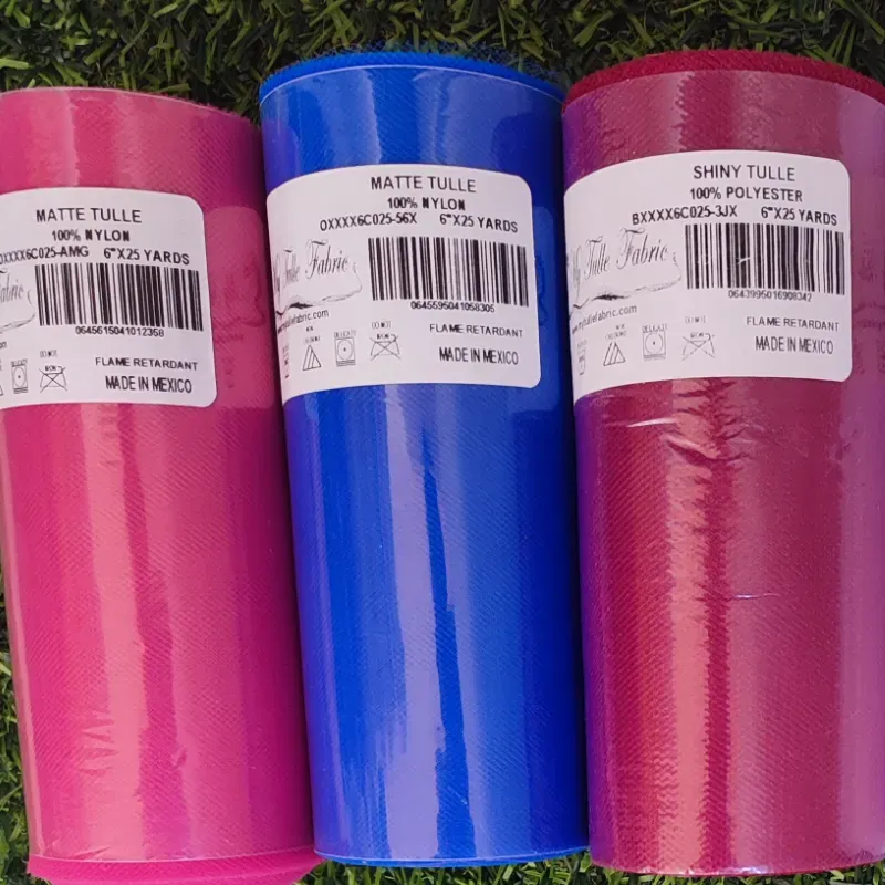 Rollo de tul de 25 yardas 