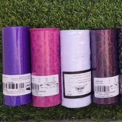 Rollo de tul decorado 10 yardas 