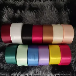 Rollos cinta de satín 4cm