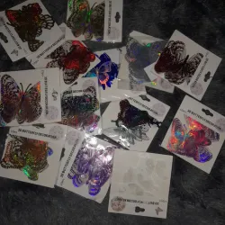 Set de 12 mariposas decorativas 