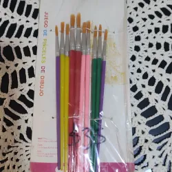 Set de 10 pinceles 