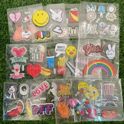Stickers de formas para ropa 