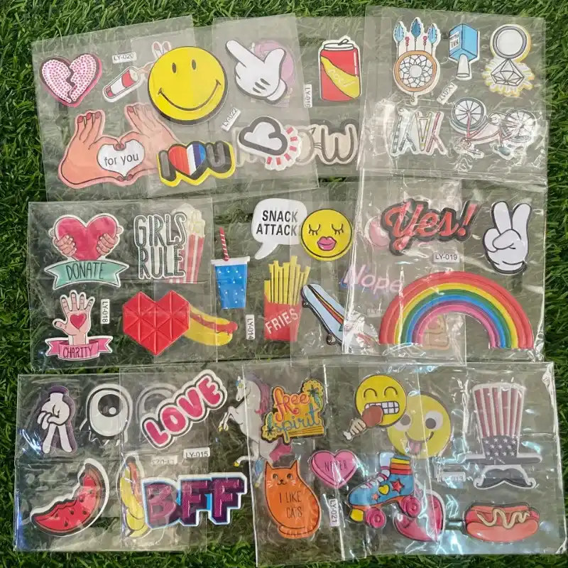 Stickers de formas para ropa 
