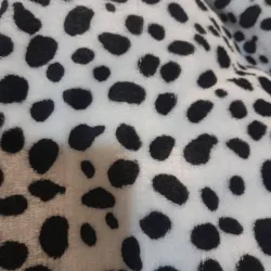 Tela mancha afelpada