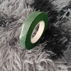 Teype floral verde oscuro 