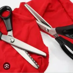 Tijera zic zac profesional 