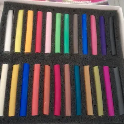 Tizas de colores pastel 24 piezas