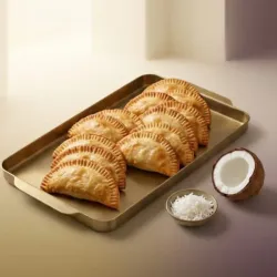 Empanadas Media Luna con Guayaba o Coco 