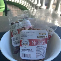 Maní tostado natural 40g
