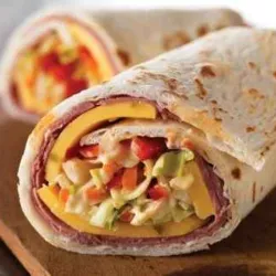 🌯 Burritos de jamón y queso