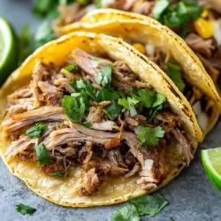 Taco de cerdo