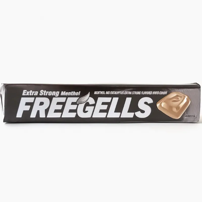 Freegells negro extra fuerte 