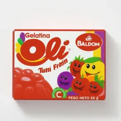 Gelatina 85 g sabor tutifruti