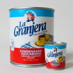 Leche condensada .la granjera.