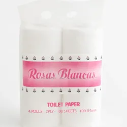 Papel higiénico 4 u