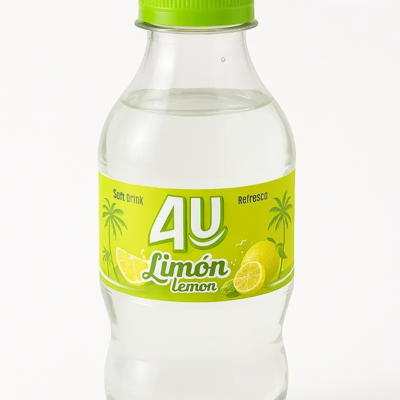 Refresco gaseado de limón 330 ml
