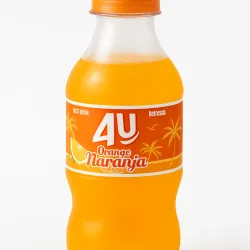 Refresco gaseado de naranja 330 ml